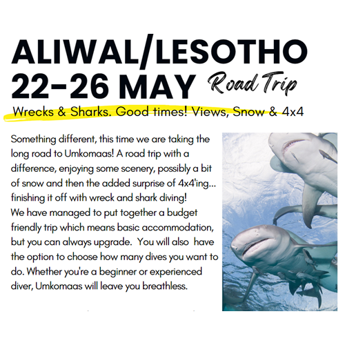 ALIWAL SHOAL/LESOTHO MAY 2024